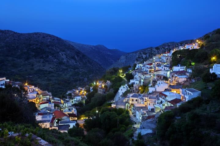 Bergdorf auf Naxos