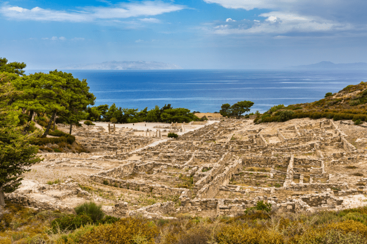 Ruinen auf Rhodos