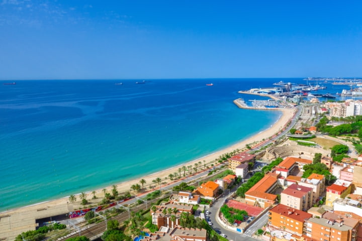 Strand in Tarragona