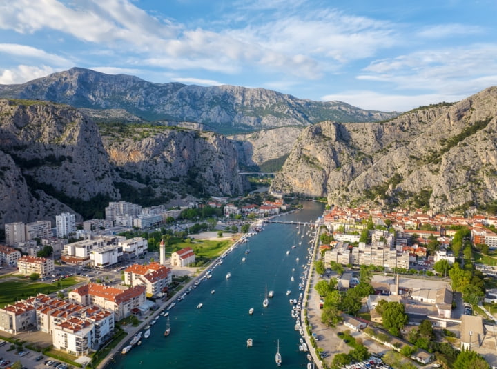 Stadt Omiš