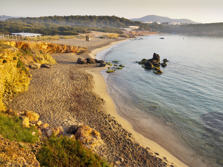 Strand in Es Canar