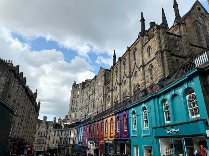 Die Victoria Street in der Old Town