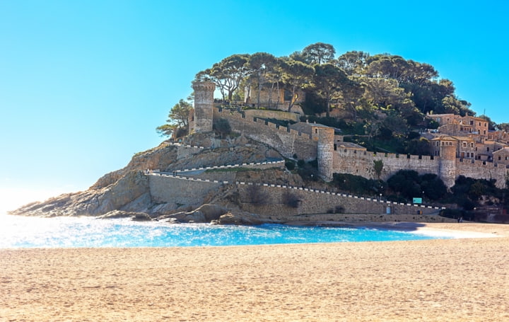 Festung von Tossa de Mar