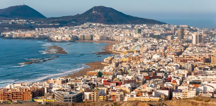 Ausblick auf Las Palmas de Gran Canaria