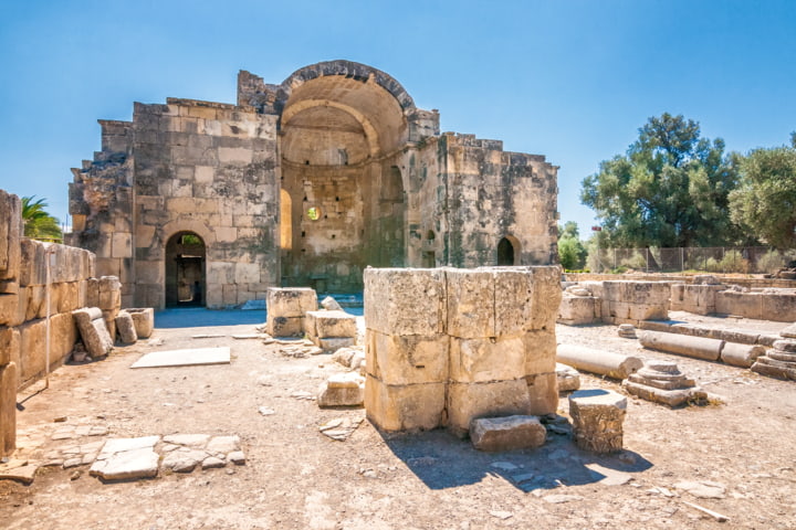 Archäologische Stätte in Gortyn