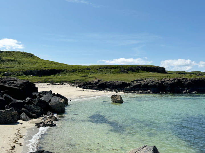 Strand auf der Insel Mull