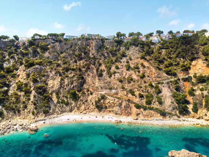 Cala Ambolo in Jávea