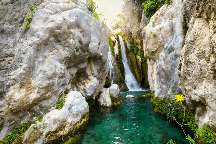 Die Algar-Wasserfälle in Alicante