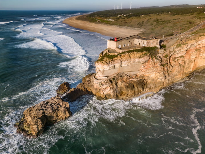 Leuchtturm in Nazaré