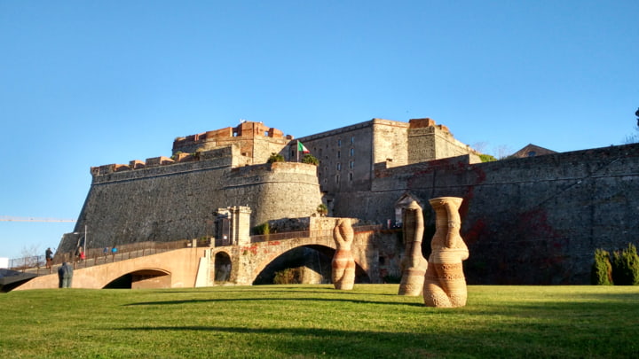 Die Festung Priamar in Savona