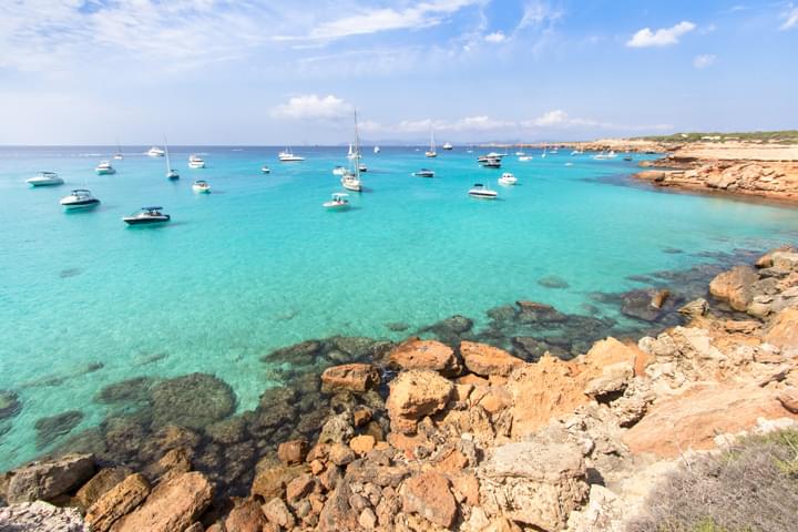 Bucht auf Formentera