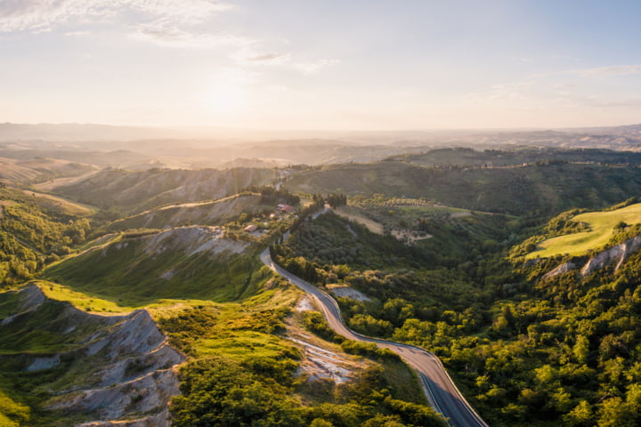 Blick auf Voleterra