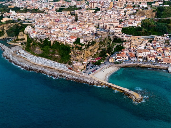 Blick auf Lamezia Terme