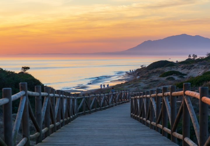 Strand in Marbella