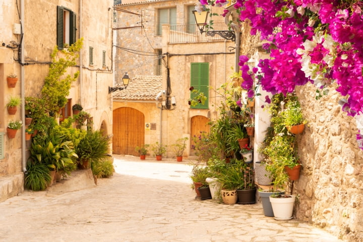 Gasse in Valldemossa