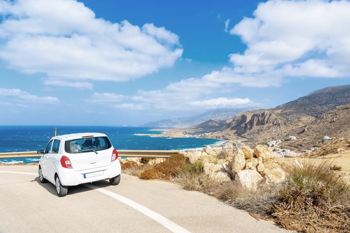 Mit dem Mietwagen zum Strand