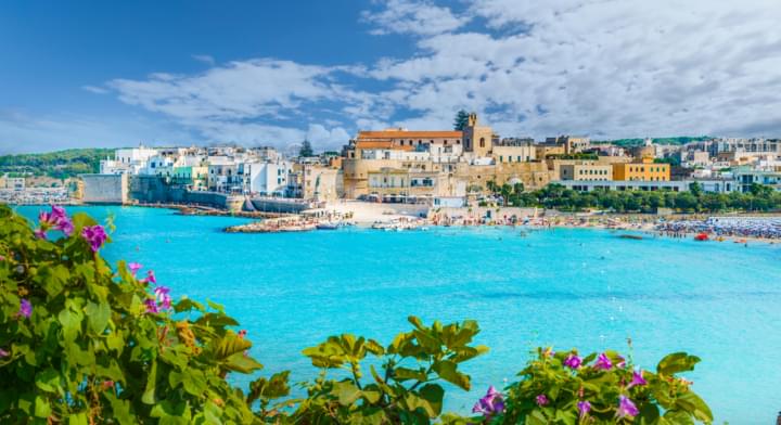 Herrlicher Blick auf Otranto