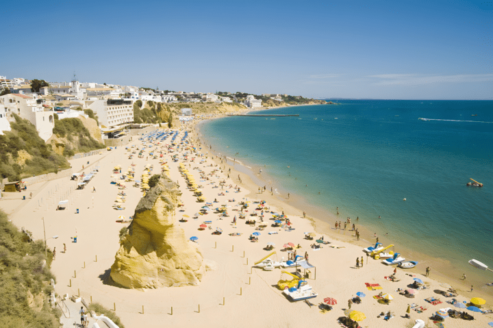 Strand in Albufeira