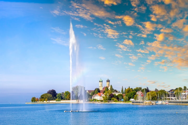 Altstadt in Friedrichshafen am Bodensee