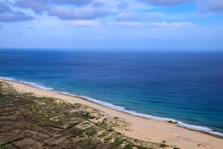 Sandstrand in Calheta