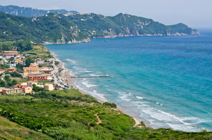 Strand in Arillas