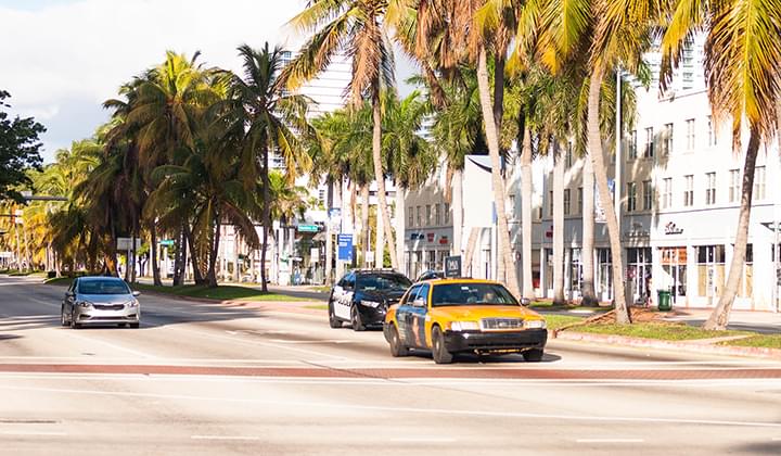 Straße in Miami