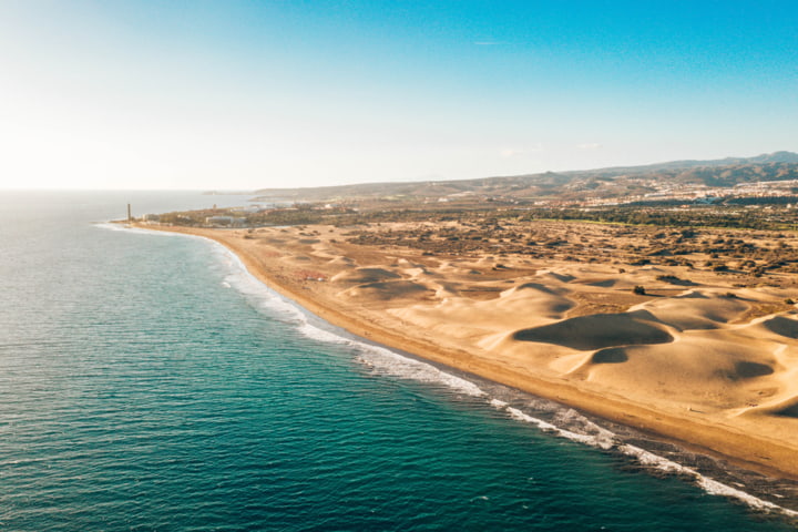 Luftbild von Maspalomas