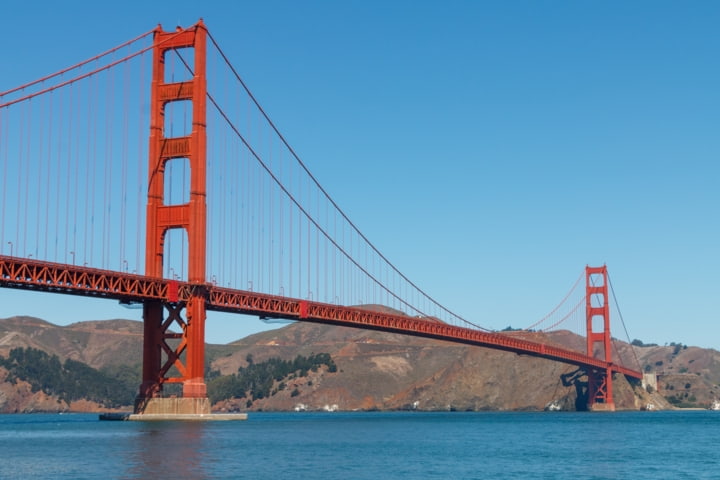 Golden Gate Bridge in San Francisco