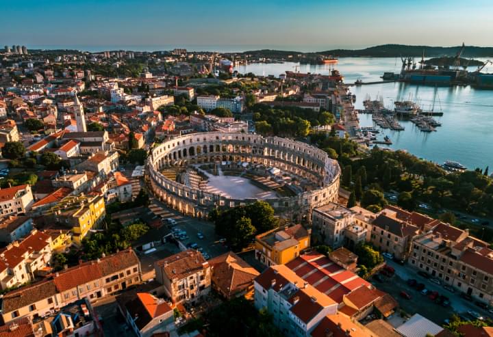 Amphitheater in Pula