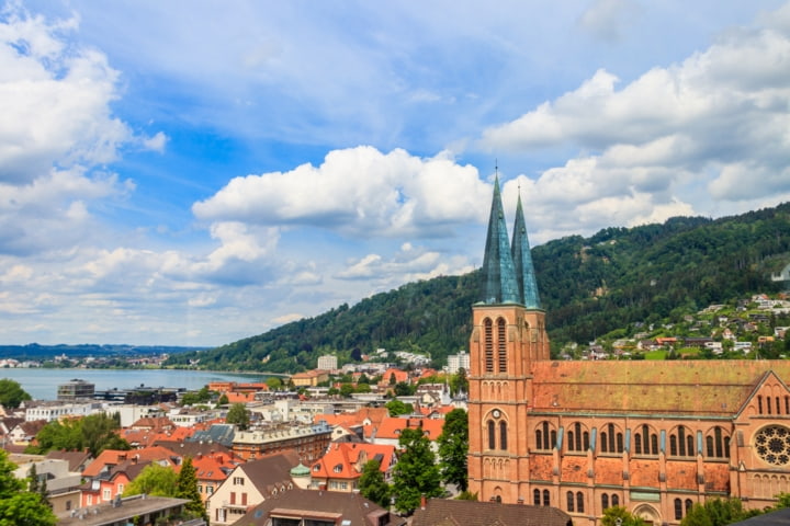 Blick auf Bregenz