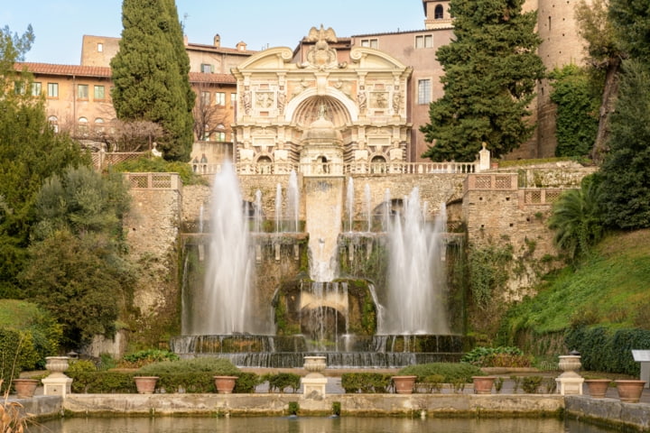 Villa d'Este in Tivoli