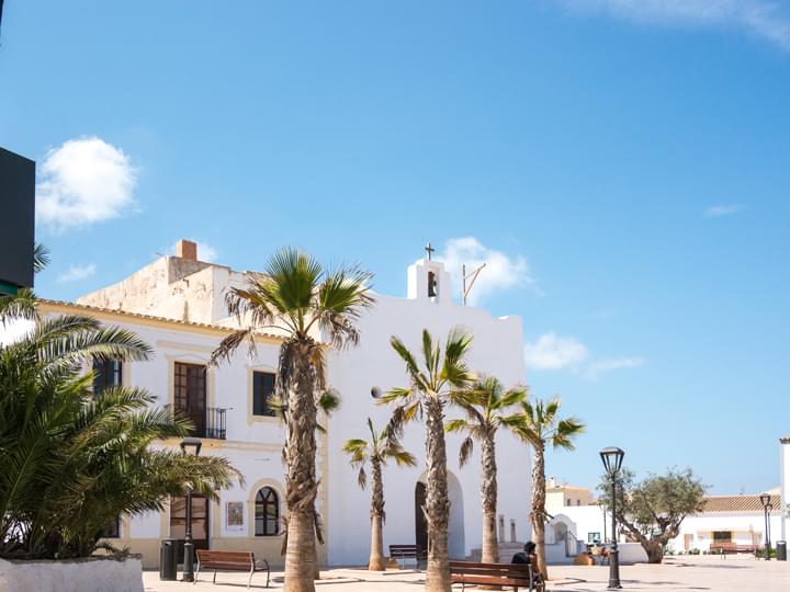 Kirche auf Formentera