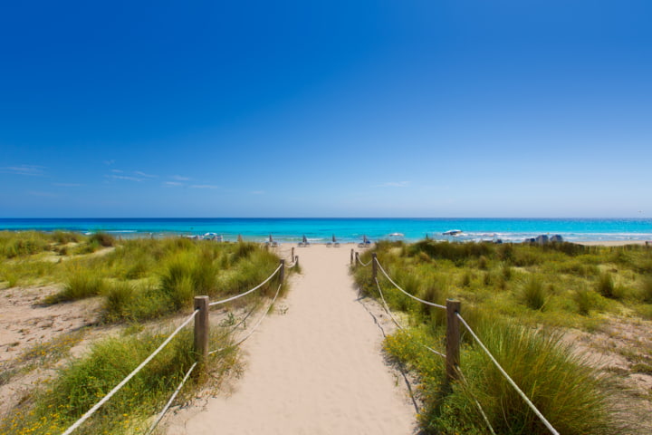 Strand in Son Bou