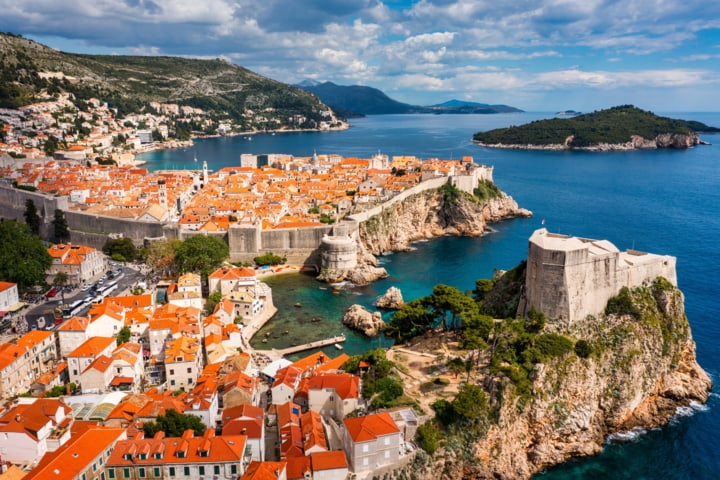 Blick auf Dubrovnik