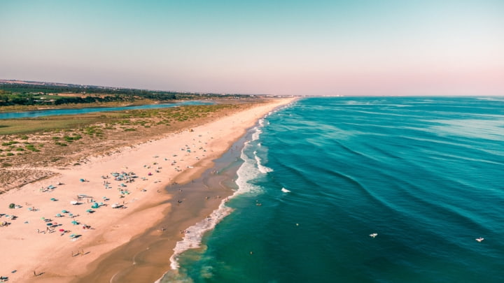 Strand in Tavira