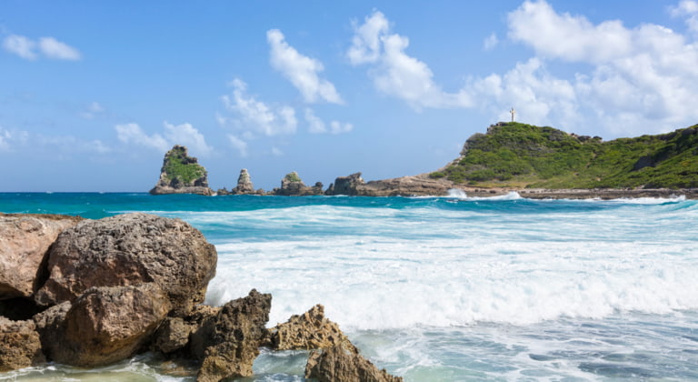 Marie-Galante, Pointe des Châteaux, Port d’Enfer