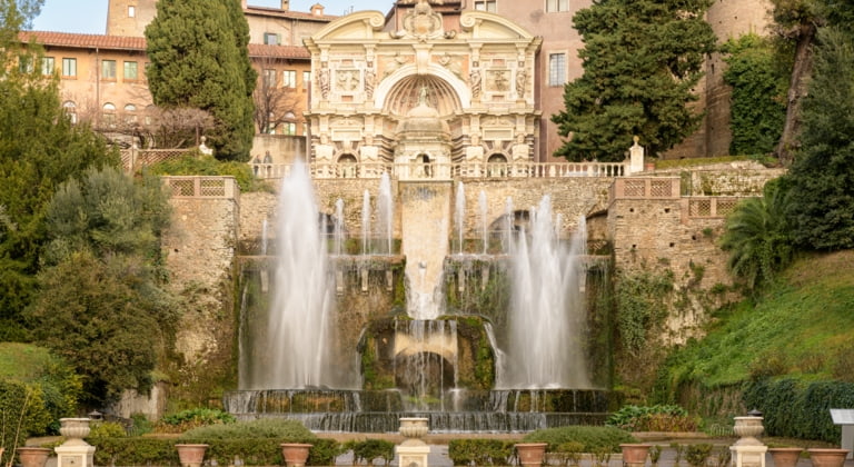 Villa d'Este in Tivoli