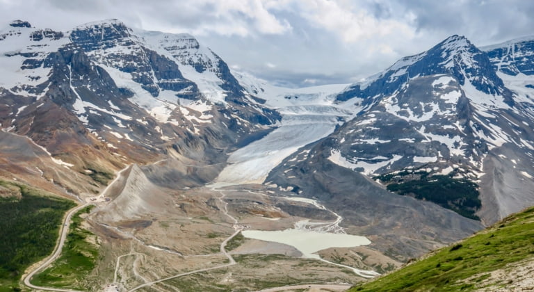 Athabasca-Gletscher